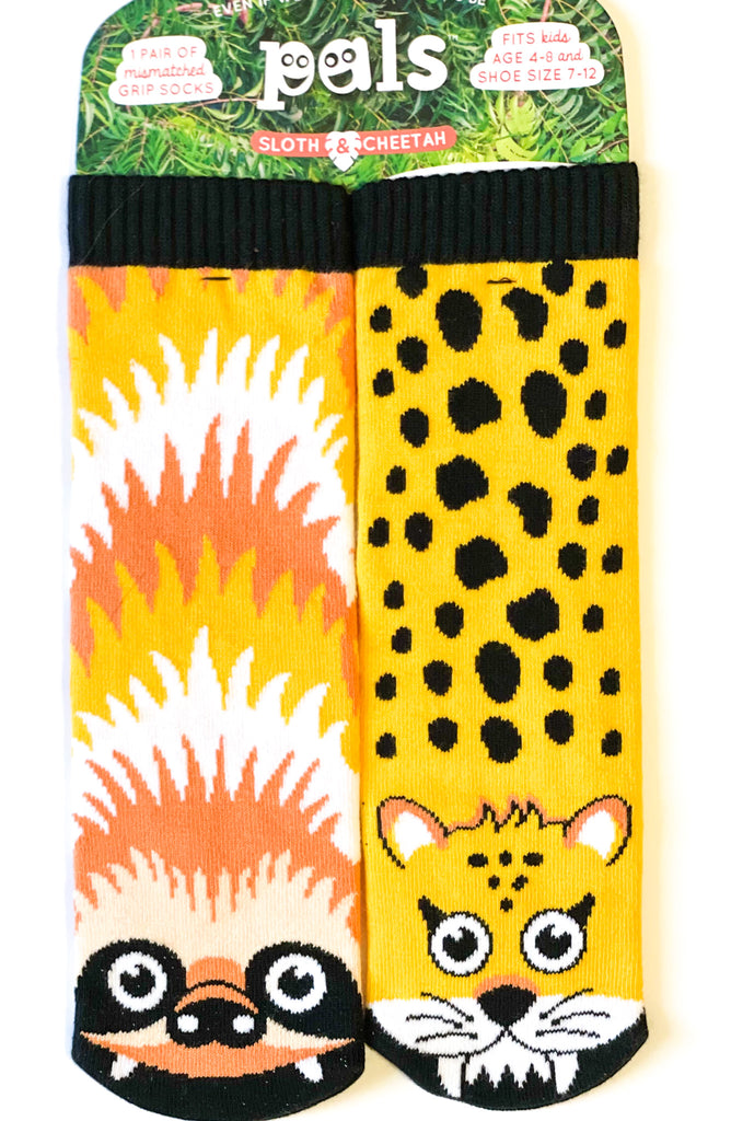 Pals Mismatched Grip Socks - Kids